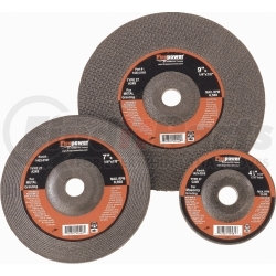 Firepower 1423-3153 Depressed Center Grinding Wheels, Type 27, Without Hubs, 4-1/2” x 1/4” x 7/8”