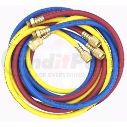 Robinair 60096 Color-Coded Enviro-Guard Hose for R-134A, 3 pc