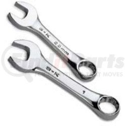 SK Hand Tool 88111 Short Full Polish 12Pt Combination Wrench 11mm