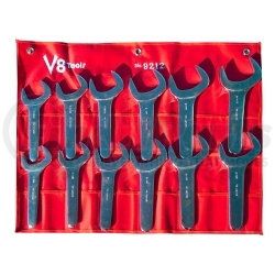 V8 HAND TOOLS 9212 Jumbo Service Wrench Set 12pc