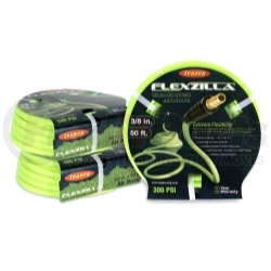 Legacy Mfg. Co. HFZ3850YW2 3/8" X 50' Flexzilla® ZillaGreen™ Air Hose with 1/4" Ends