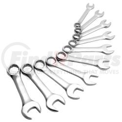 Sunex Tools 9930M 10 Pc. Metric Stubby Combo Wrench Set