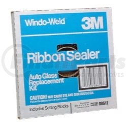 3M 8611 Window-Weld™ Round Ribbon Sealer 08611, 5/16" x 15' Kit