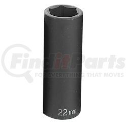 Grey Pneumatic 2022MD 1/2" Drive x 22mm Deep