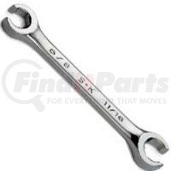 13 x 14mm SK Hand Tool 8813 Regular Flare Nut Wrench Full Polished Finish