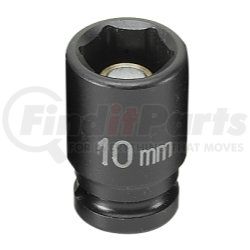 Grey Pneumatic 910MG 1/4" Drive x 10mm Magnetic Standard