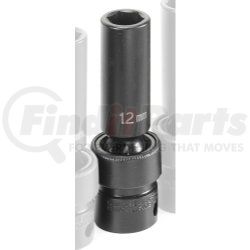 Grey Pneumatic 1012UMD 3/8" Drive x 12mm Deep Universal Impact Socket