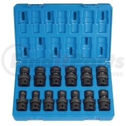 Grey Pneumatic 1313UM 13 Pc. 1/2" Drive 6 Point Metric Universal Socket Set