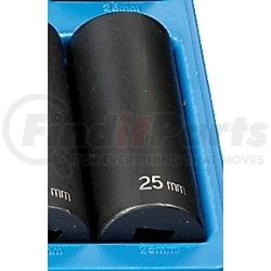 Grey Pneumatic 2125MD 1/2" Drive x 25mm Deep Impact Socket- 12 Point