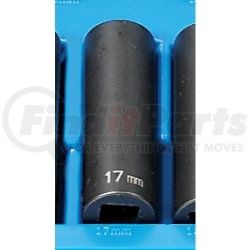 Grey Pneumatic 2117MD 1/2" Drive x 17mm Deep - 12 Point