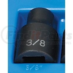 Grey Pneumatic 2112R 1/2" Drive x 3/8" Standard Impact Socket- 12 Point