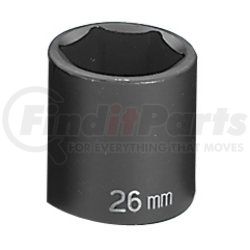 Grey Pneumatic 2026M 1/2" Drive x 26mm Standard