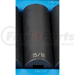 Grey Pneumatic 2130D 1/2" Drive x 15/16" Deep Impact Socket- 12 Point