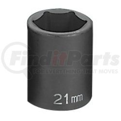 Grey Pneumatic 2021M 1/2" Drive x 21mm Standard