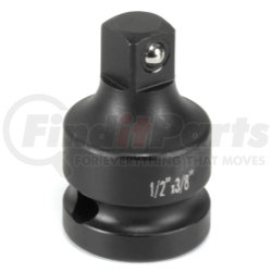 Grey Pneumatic 2228A 1/2" Female x 3/8" Male Adapter with Friction Ball