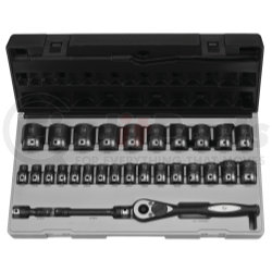 Grey Pneumatic 82629M 29-Piece 1/2 in. Drive 6-Point Metric Duo Impact Socket Set