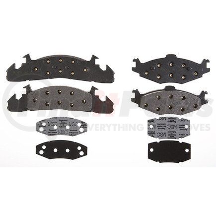 Raybestos PG-D259M Raybestos Element3 Metallic Brake Pad Set
