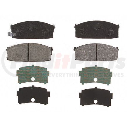 Raybestos PG-D274M Raybestos Element3 Metallic Brake Pad Set