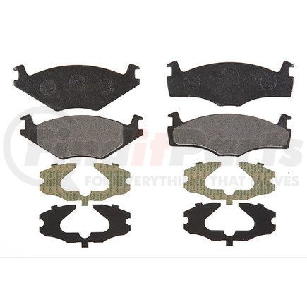 Raybestos PG-D280M Raybestos Element3 Metallic Brake Pad Set