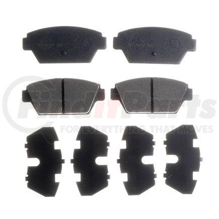Raybestos PGD329C Raybestos Element3 Ceramic Brake Pad Set