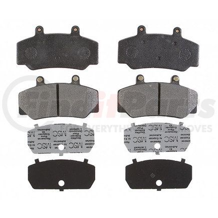 Raybestos PG-D492M Raybestos Element3 Metallic Brake Pad Set