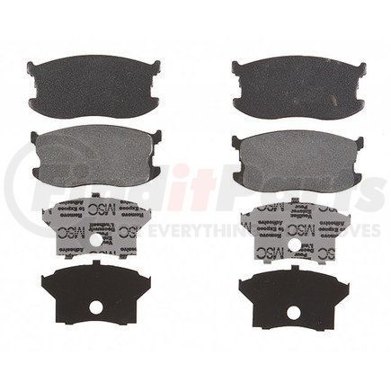Raybestos PG-D297M Raybestos Element3 Metallic Brake Pad Set