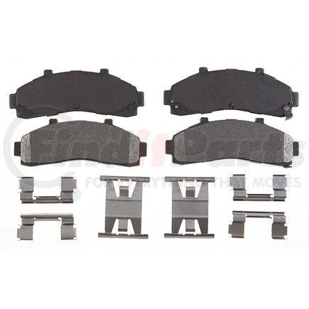 Raybestos PG-D652M Raybestos Element3 Metallic Brake Pad Set