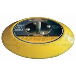 Astro Pneumatic 4607 Backing Pad - 5" Diameter, Polyurethane, Hook & Loop