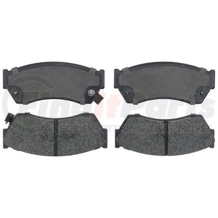 Raybestos PGD451C Raybestos Element3 Ceramic Brake Pad Set