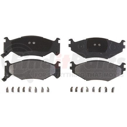 Raybestos PG-D522M Raybestos Element3 Metallic Brake Pad Set