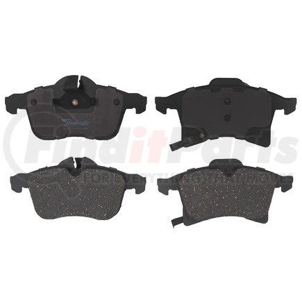 Raybestos PGD1361C Raybestos Element3 Ceramic Brake Pad Set