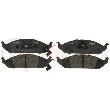 Raybestos SGD650C Raybestos Service Grade Ceramic Brake Pad Set