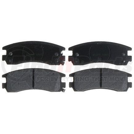 Raybestos SGD698 Brake Parts Inc Raybestos Service Grade Organic Disc Brake Pad Set