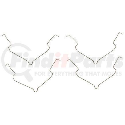 Raybestos H6011 Brake Parts Inc Raybestos R-Line Disc Brake Pad Drag Reduction Clip