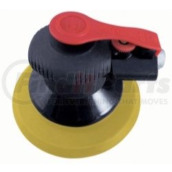 Astro Pneumatic 322P Onyx 6" Finishing Palm Sander - with 6" Polyurethane PSA Backing Pad, 3/16" Stroke