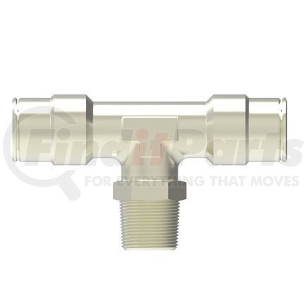 Weatherhead 1172X4X6S Eaton Weatherhead Push>Connect Swivel Tee/Y Adapter