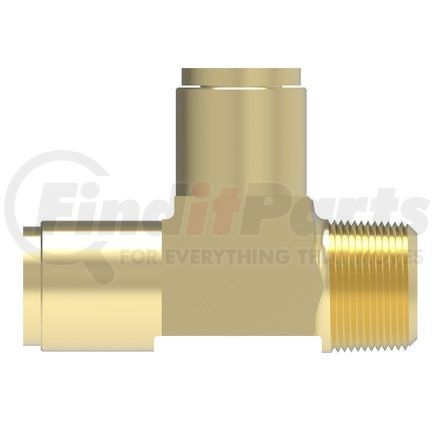 Weatherhead 1871X4X4 Eaton Weatherhead Push>Connect Swivel Tee/Y Adapter