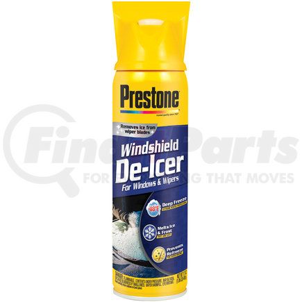 PRESTONE PRODUCTS AS244 - windshield de-icer 6/17 oz | prestone windshield de-icer 6/17 oz