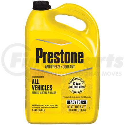 Prestone Products AF2100 Coolant/Antifreeze;   Universal; Prediluted; 50/50