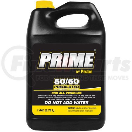 Prestone Products AF3100 Prime Yellow Antifreeze+Coolant- All Vehicles, Extended Life- 1 Gal-Ready To Use