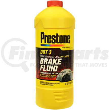 Prestone Products AS401 HD BRAKE FLUID 32OZ