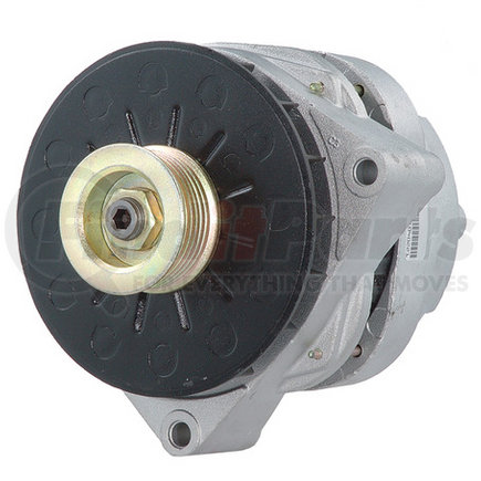 Delco Remy 21095 Alternator - Remanufactured 124 AMP, with Pulley