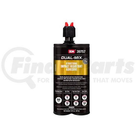 SEM Products 39757 Dual-Mix™ Structural  Impact Resistant Adhesive