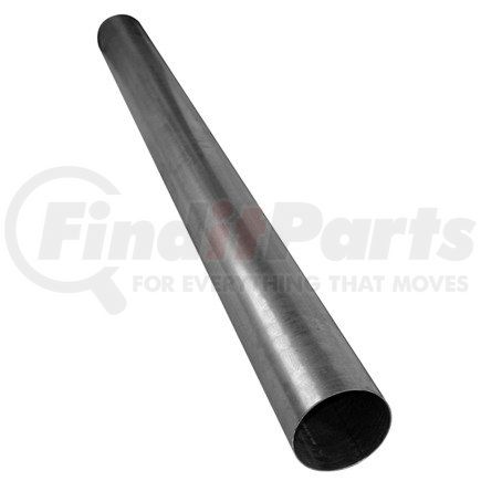 Ansa 212A1014 Exhaust Tubing - Straight, 2.5" OD, Steel, Aluminized, 14 Gauge