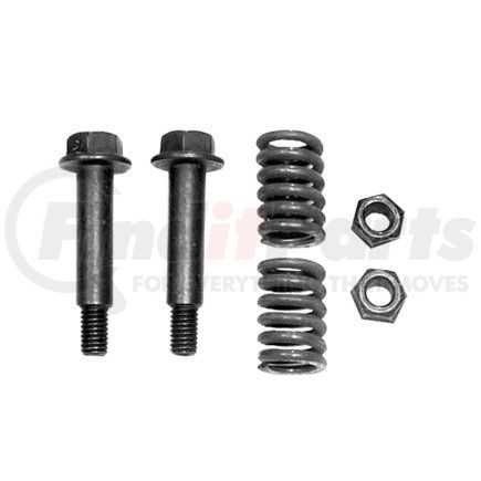 AP EXHAUST PRODUCTS 8039 - exhaust accessory; exhaust bolt and spring | exhaust spring bolt kit - subaru
