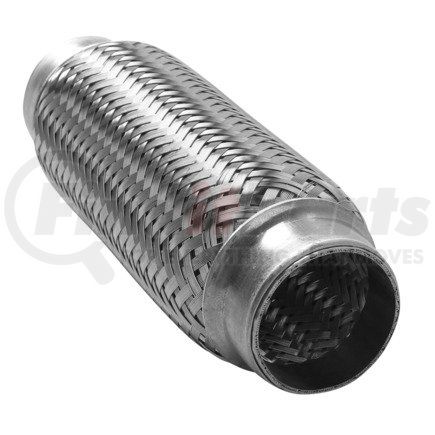 Ansa 8812IB Flex Coupling - 300 Series SS, 1.75" Core, No Necks, 8" OAL with Inner Braid