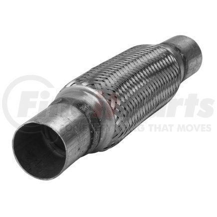 Ansa 8837IB Flex Coupling - 300 Series SS, 1.75" Core, 1.75" Necks, 12" OAL with Inner Braid