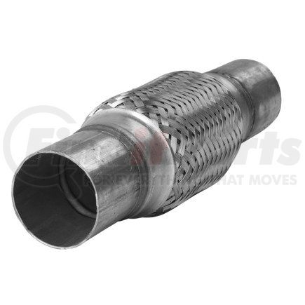 Ansa 8840IB Flex Coupling - 300 Series SS, 2" Core, 2" Necks, 10" OAL with Inner Braid