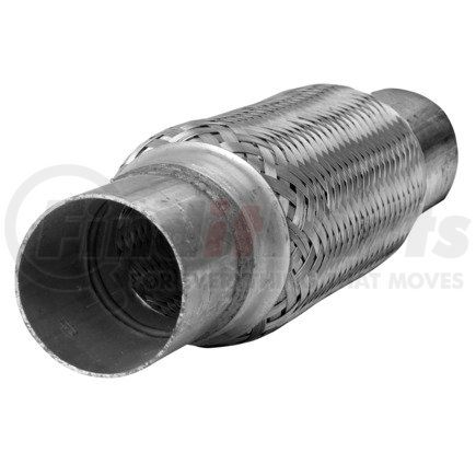 Ansa 8841IB Flex Coupling - 300 Series SS, 2" Core, 2" Necks, 12" OAL with Inner Braid