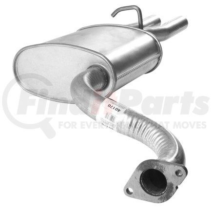 Ansa 40170 Exhaust Muffler - Welded Assembly